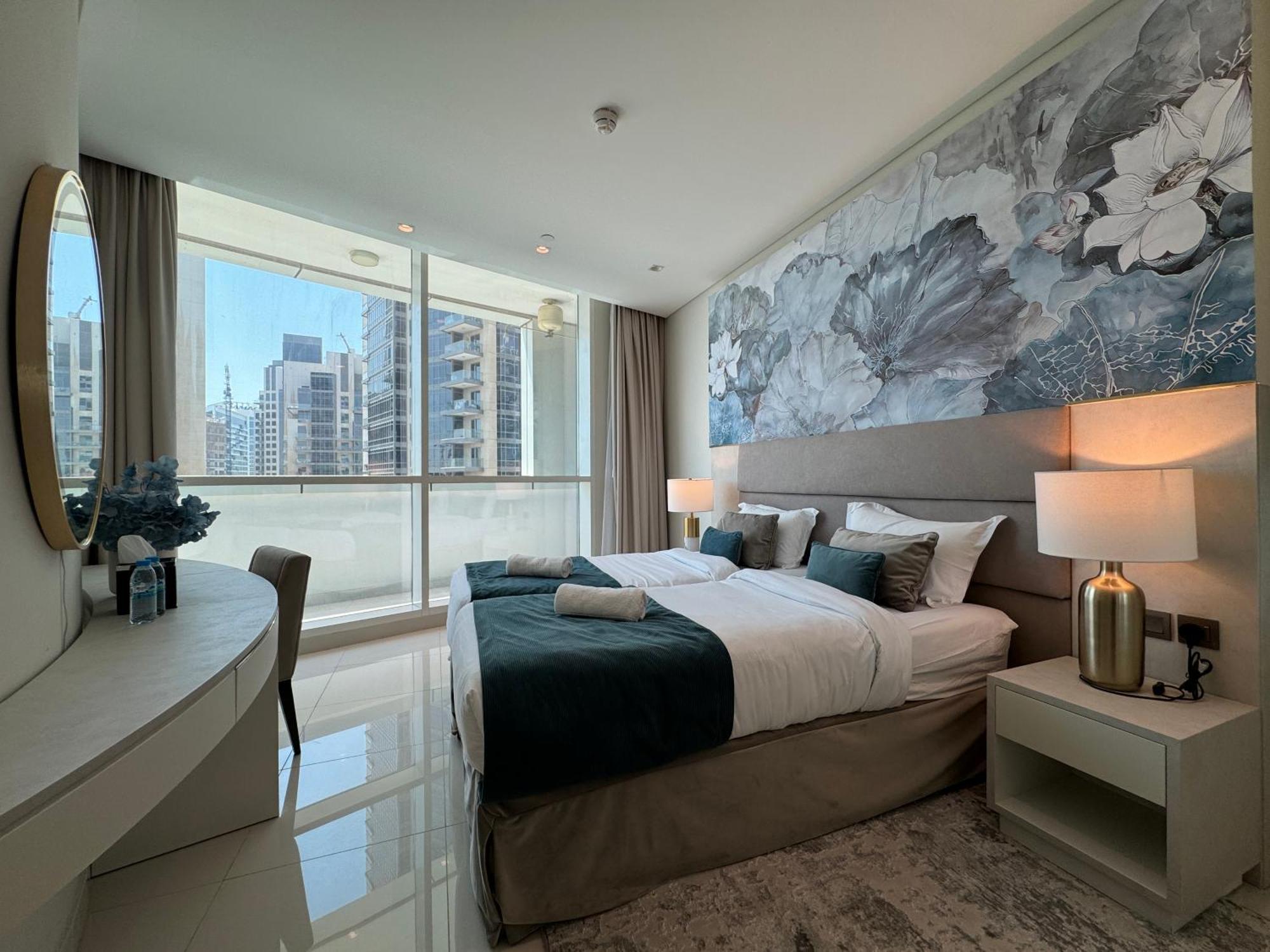 ドバイMagnificent - Damac Distinction Downtownアパートメント エクステリア 写真