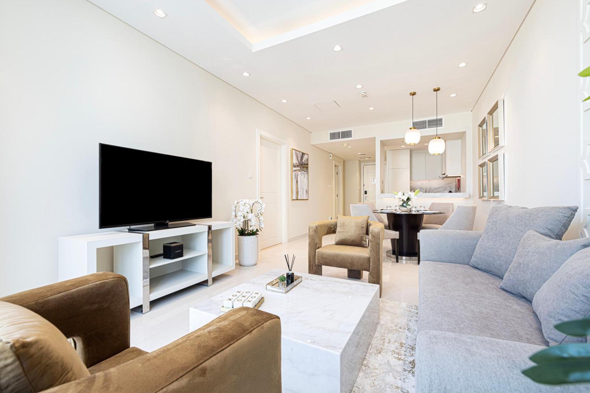 ドバイMagnificent - Damac Distinction Downtownアパートメント エクステリア 写真