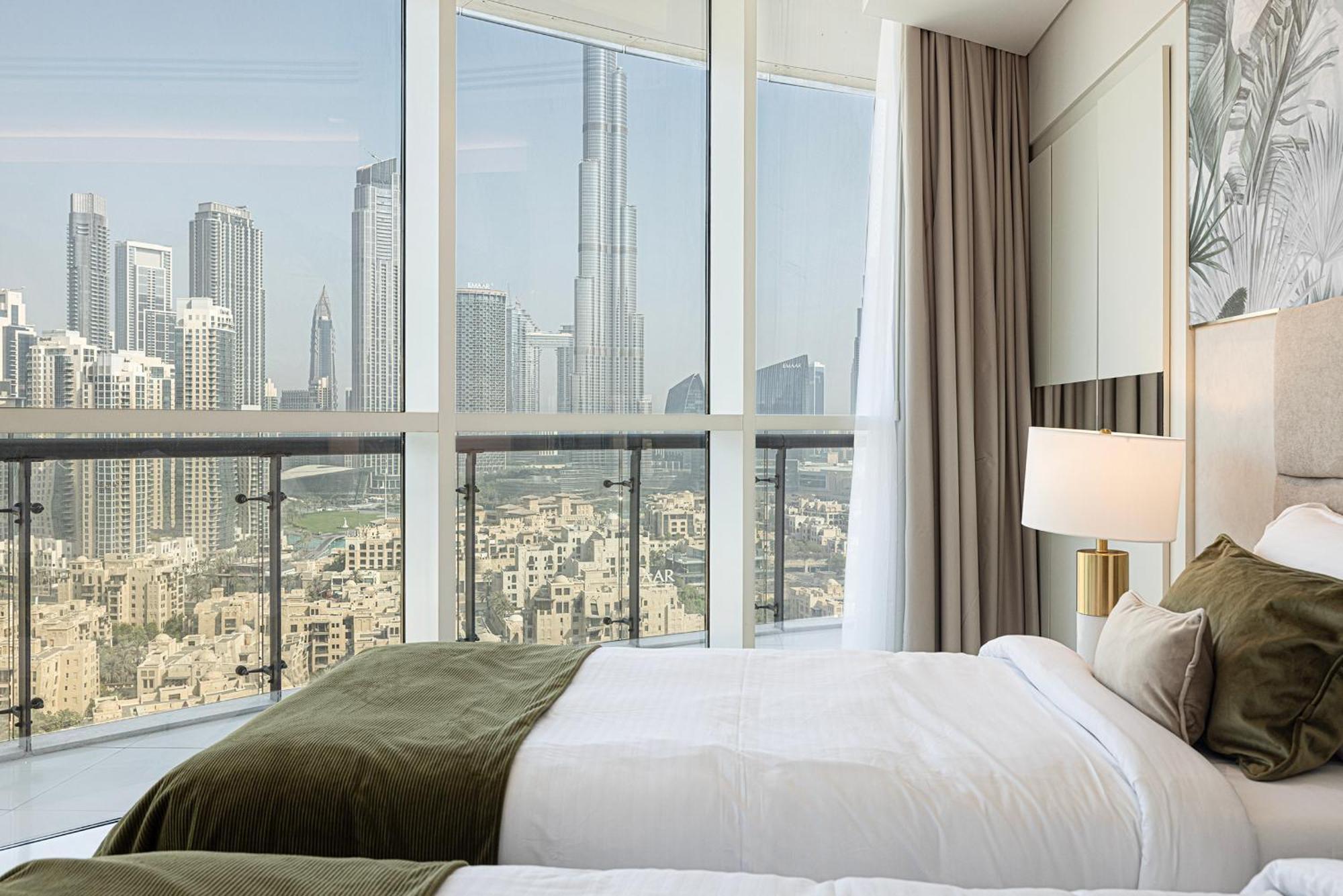 ドバイMagnificent - Damac Distinction Downtownアパートメント エクステリア 写真