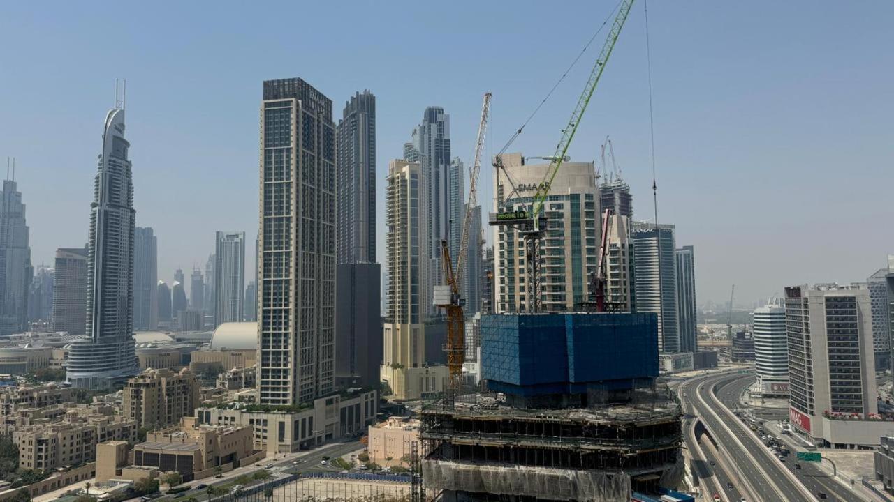 ドバイMagnificent - Damac Distinction Downtownアパートメント エクステリア 写真
